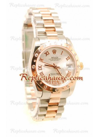 Rolex Date Just Mid-Sized Wristwatch ROLX312