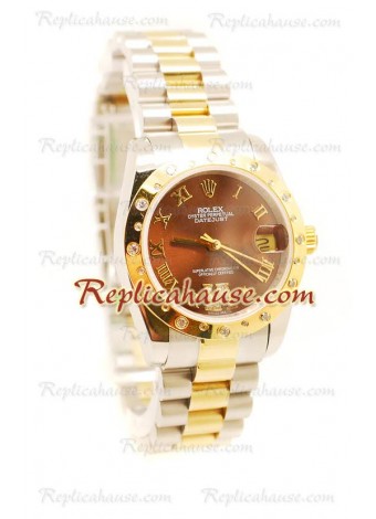Rolex Date Just Mid-Sized Wristwatch ROLX313