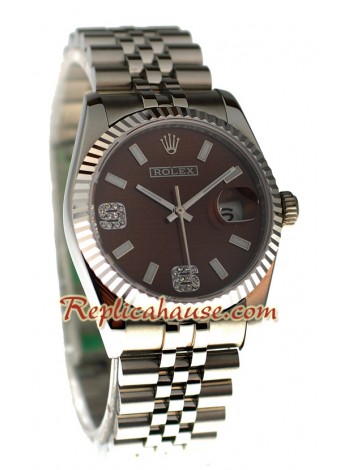 Rolex Datejust Silver Wristwatch ROLX405