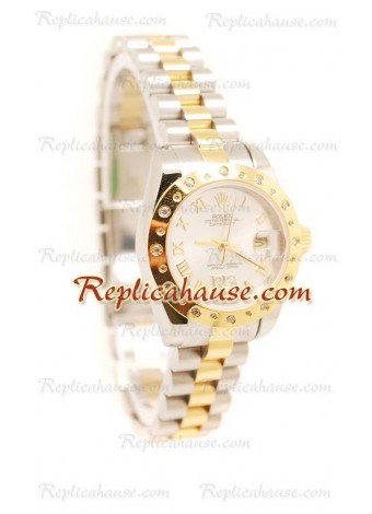 Rolex DateJust - Two Tone Lady ROLX449