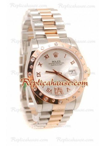 Rolex Datejust Two Tone Wristwatch ROLX462