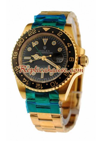 Rolex GMT Masters II Swiss Wristwatch ROLX537