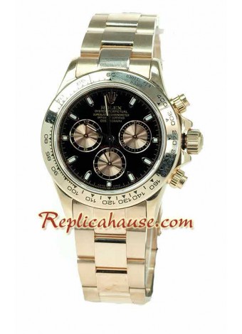Rolex Daytona Swiss Pink Gold Wristwatch - 2011 Edition ROLX234