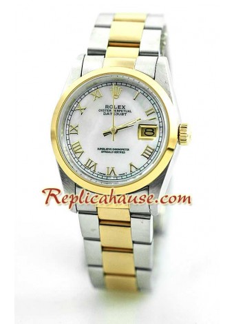 Rolex DateJust Wristwatch - Two Tone ROLX97