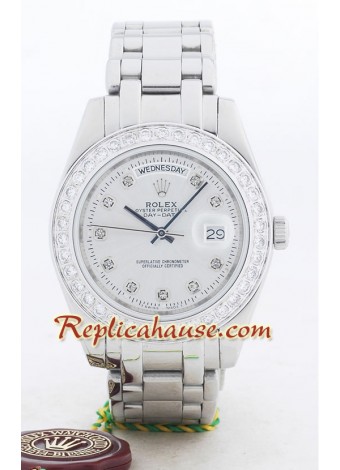 Rolex Day Date Silver ROLX157