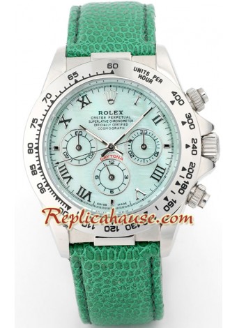Rolex Daytona - Leather Ladies 33MM ROLX193