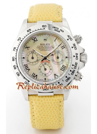 Rolex Daytona - Leather Ladies 33MM ROLX251