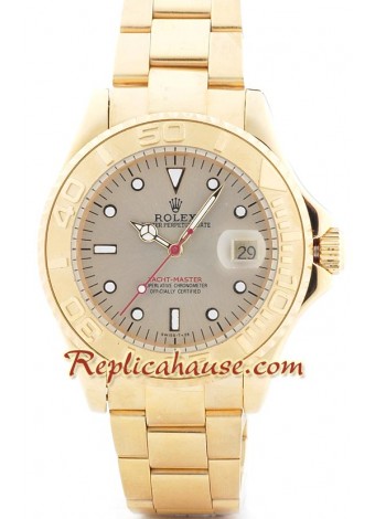 Rolex Yacht Master Gold - Gold Face ROLX846