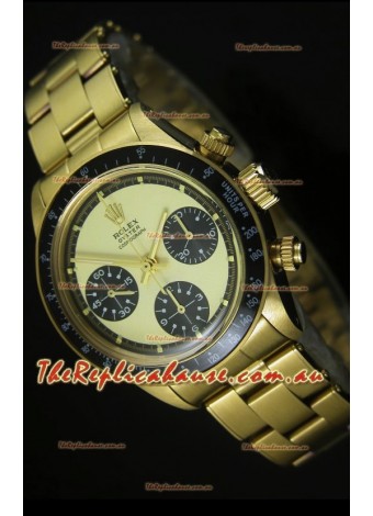 Rolex Daytona 6263 Cosmograph White Dial in Gold Case