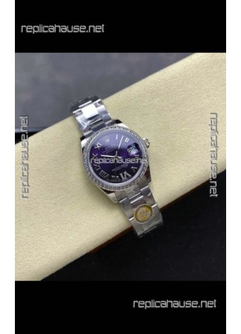 Rolex Super Clone Datejust 31MM Dark Blue Dial Super Clone Watch 