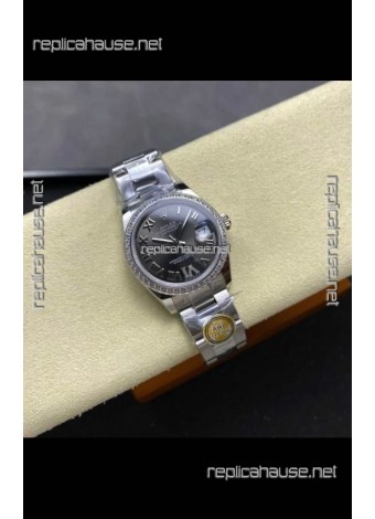 Rolex Super Clone Datejust 31MM Grey Dial Oyster Super Clone Watch