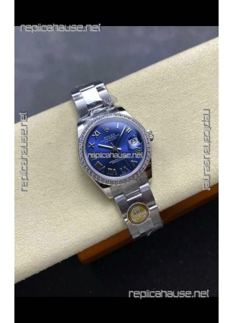 Rolex Super Clone Datejust 31MM Dark Blue Dial Super Clone Watch 