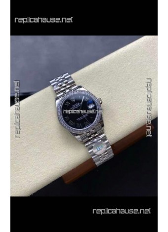Rolex Super Clone Datejust 31MM Black Dial Steel Case Super Clone Watch 