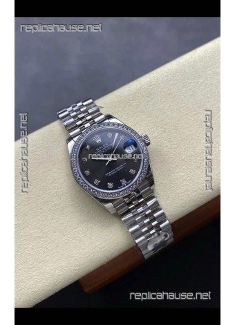 Rolex Super Clone Datejust 31MM Grey Dial Steel Case Super Clone Watch 
