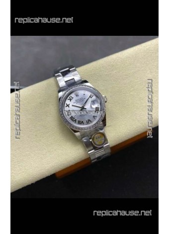 Rolex Super Clone Datejust 31MM Steel Dial and Case Super Clone Watch