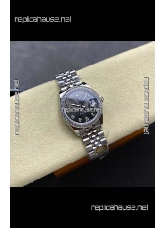 Rolex Super Clone Datejust 31MM Grey Dial Jubilee Super Clone Watch