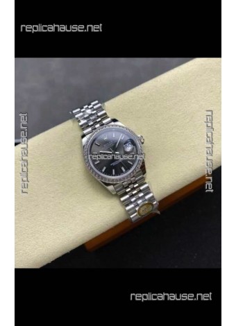 Rolex Super Clone Datejust 31MM Grey Dial Jubilee Super Clone Watch