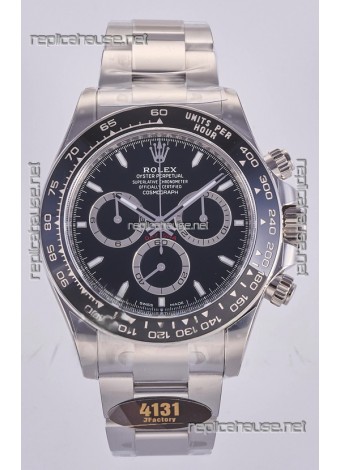 Rolex Daytona 126500 Black Dial Stick Markers FREE SPRUNG MVMT Super Clone Watch 