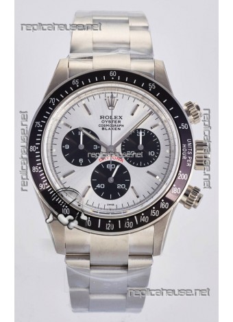 Rolex Daytona Paul Newman Steel Dial Custom Modded 4130 Mvnt Swiss Replica