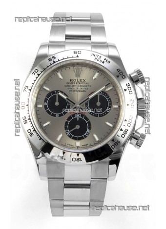 Rolex Daytona 126509 Silver Dial Stick Markers FREE SPRUNG MVMT Super Clone Watch 