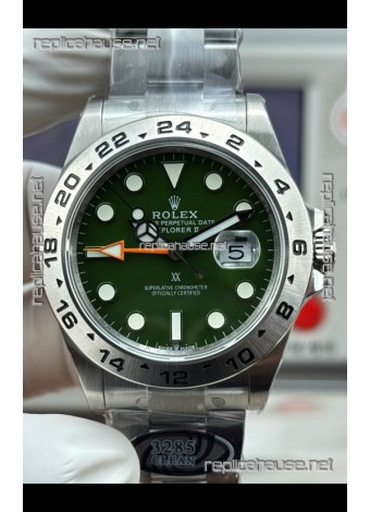 Rolex Explorer II Tree Hunter Green Dial Super Clone Watch 