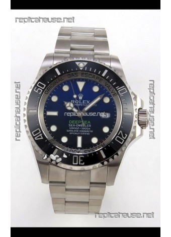 Rolex Sea-Dweller Deepsea Deep Blue REF# 136660 FREE SPRUNG MVMNT Super Clone Watch 