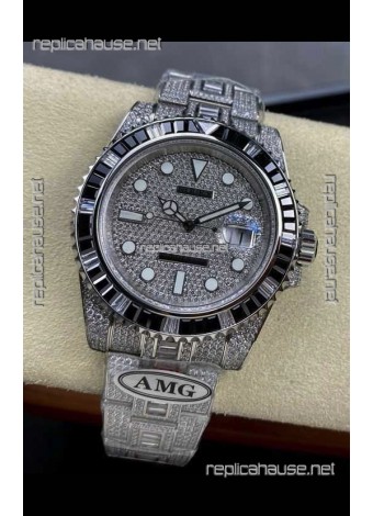 Rolex Submariner 116610 Iced Out Edition 1 Swiss Replica Watch 