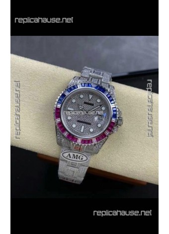 Rolex Submariner 116610 Iced Out Edition 2 Swiss Replica Watch 