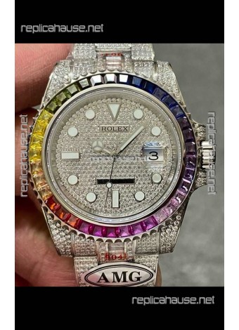 Rolex Submariner 116610 Iced Out Edition 8 Swiss Replica Watch 