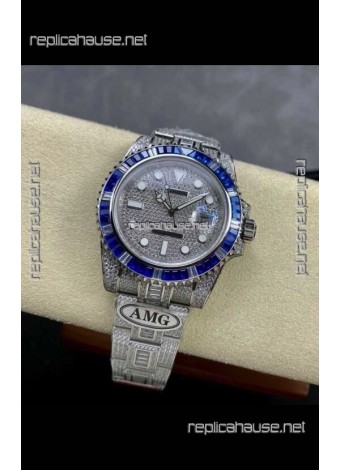 Rolex Submariner 116610 Iced Out Edition 13 Swiss Replica Watch 