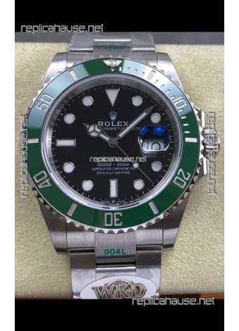 Rolex Submariner 126610LV Kermit FREE SPRUNG MVMNT Super Clone Watch 
