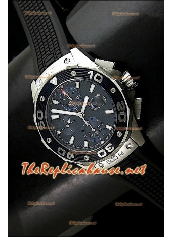 Tag Heuer Aquaracer Calibre 16 Swiss Watch in Dark Blue Dial