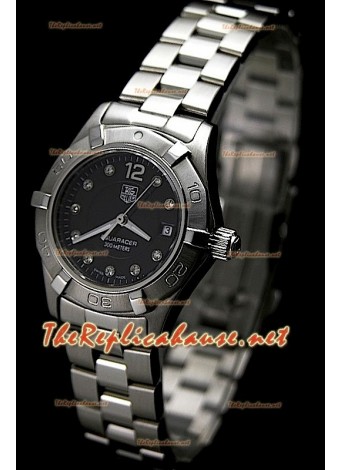 Tag Heuer Aquaracer Ladies Swiss Quartz Watch with Diamonds Markers