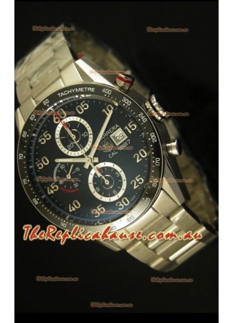 Tag Heuer Carrera Calibre 1887 Black Dial Timepiece - 1:1 Mirror Replica 