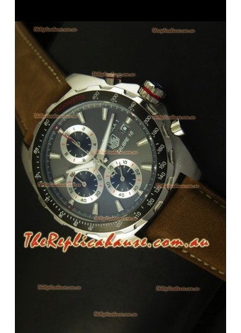 Tag Heuer Calibre 16 Stainless Steel Timepiece in Grey Dial