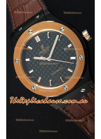 Hublot Classic Fusion Ceramic King Gold Swiss Replica Watch - 1:1 Mirror Replica