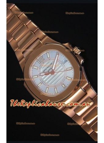 Patek Philippe Ladies Nautilus Rose Gold Watch 36MM 