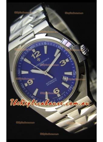Vacheron Constantin Overseas Blue Dial Swiss Replica Watch 