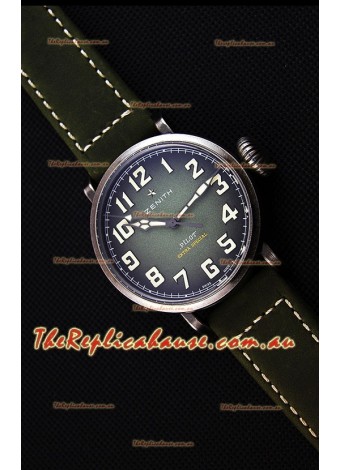 Zenith Pilot Type 20 Extra Special Green Dial Swiss Replica Watch 40MM
