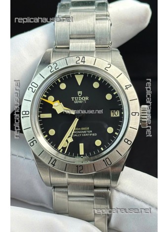 Tudor Black Bay PRO 79470-0001 GMT Black Dial Super Clone Watch 