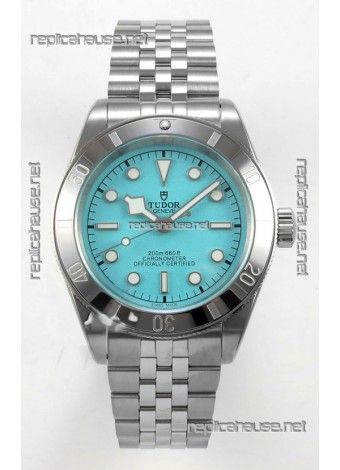 Tudor Black Bay 41 Tiffany Blue Dial Jubilee Super Clone Watch 