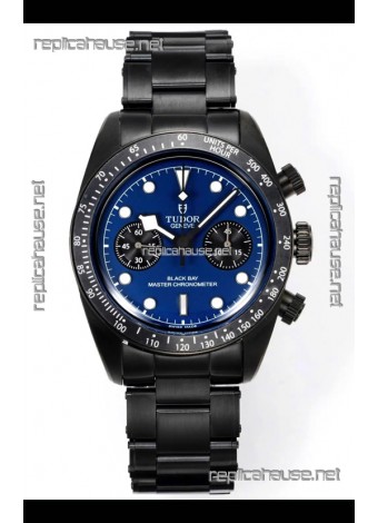 Tudor Heritage Black Bay Chrono Blue Dial Super Clone Watch 41MM