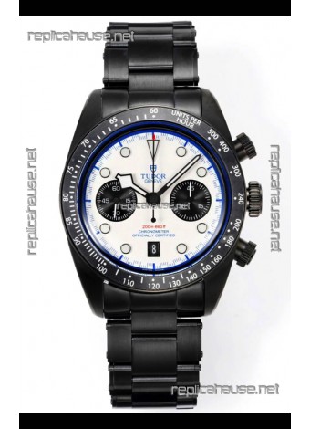 Tudor Heritage Black Bay Chrono White Dial Super Clone Watch 41MM