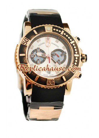 Ulysse Nardin Maxi Marine Chronograph Wristwatch UNDN09
