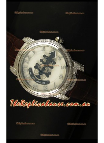Ulysse Nardin Dual Escapement Japanese Timepiece in White Dial