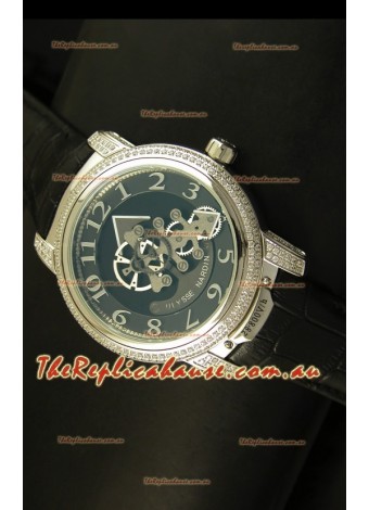 Ulysse Nardin Dual Escapement Japanese Timepiece in Grey Dial