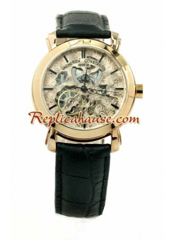 Vacheron Constantin Skeleton Round Wristwatch VCCTN57