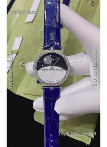 Van Cleef & Arpels Poetic Complications Quartz Watch 