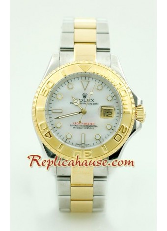 Rolex Yacht Master Two Tone Mens Size ROLX853