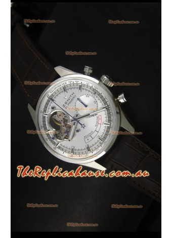 Zenith El Primero Chronomaster Handwind Power Reserve 42MM Replica Watch Silver Dial